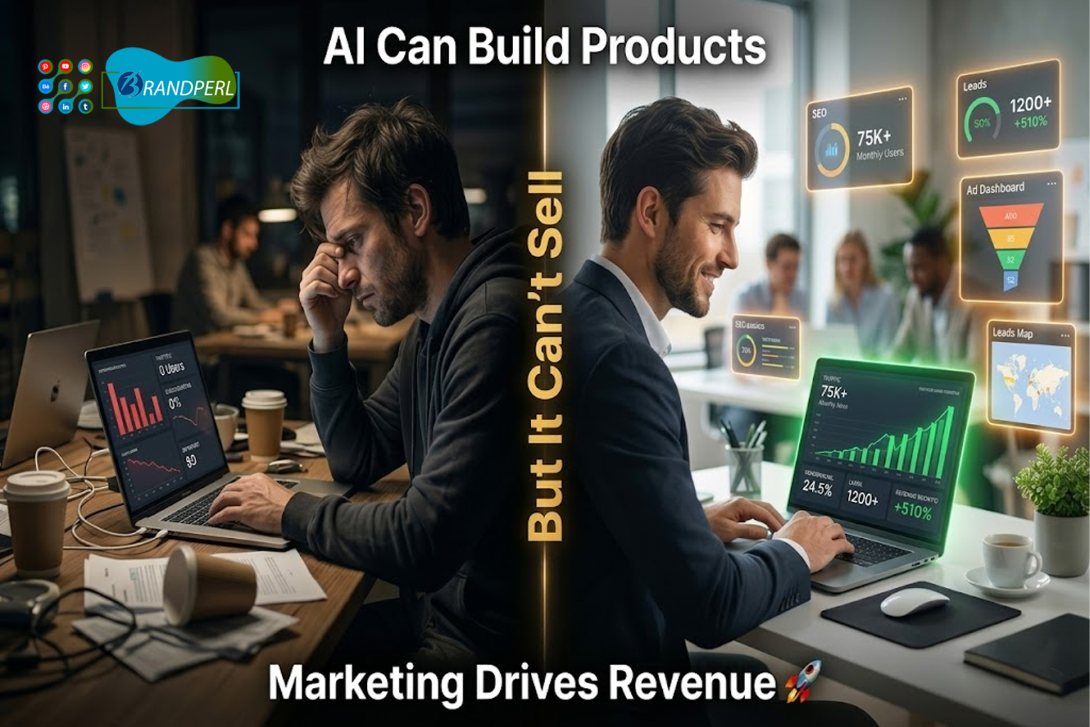 AI Can Build Products Fast But Without Marketing It Won’t Sell | Brandperl