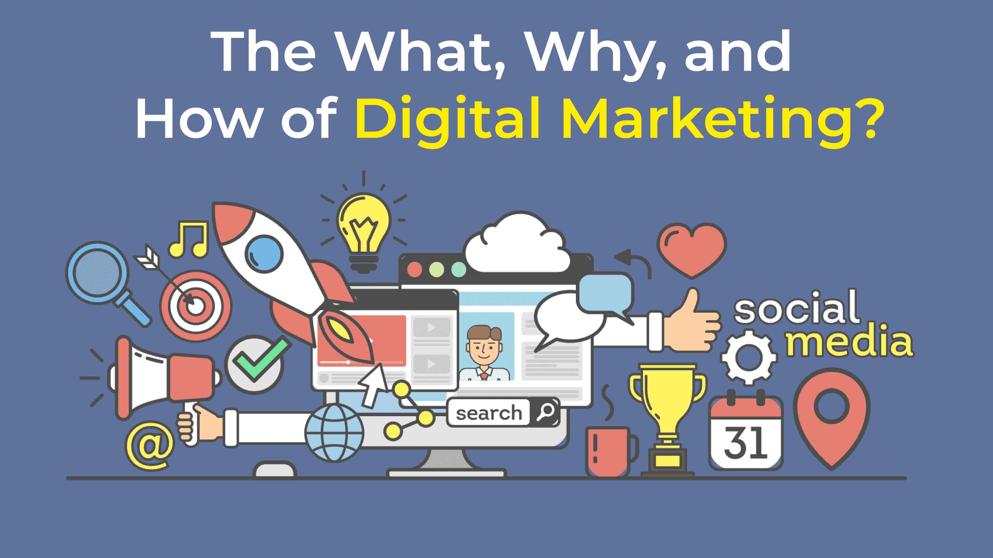The What, Why, and How of Digital Marketing?
