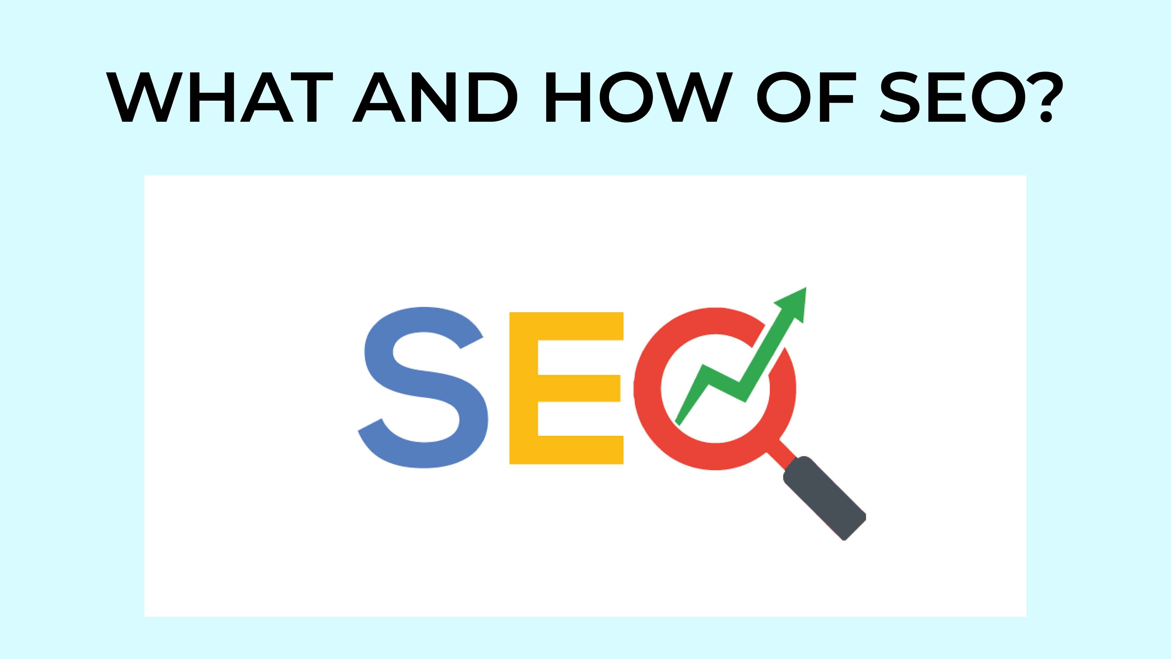 What and how of search engine optimization